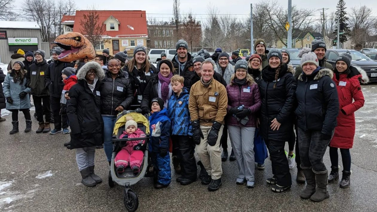 Kindred Credit Union staff raise thousands for local causes in the Coldest Night of the Year fundraising walk